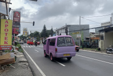 Pagi Ramai Lancar di Pertigaan Polsek Dau, Lalu Lintas Sengkaling Terkendali