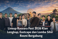 Lineup Rasvara Fest 2026 Kian Lengkap, Eastcape dan Lomba Sihir Resmi Bergabung