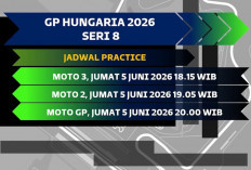 Jadwal MotoGP Hungaria 2026 Lengkap: Race Moto3, Moto2, MotoGP dan Update Klasemen Terbaru