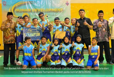Tim Basket MIN 2 Kota Malang Juara Turnamen Basket SD/MI Se-Kota Malang