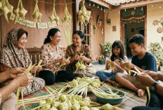 Merawat Tradisi Luhur, Ini Cara Mudah Menganyam Ketupat Lebaran Sendiri di Rumah