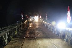 Jembatan Krueng Tingkeum Dibuka, Akses Jalan Nasional Banda Aceh–Medan Pulih