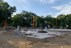 Revitalisasi Alun-Alun Merdeka Malang Capai 38 Persen, Ditarget Rampung Januari 2026