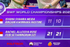 BWF World Championship 2026: Ganda Putri Indonesia Berjaya, Rachel/Febi Singkirkan Rekan Sendiri