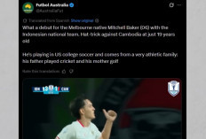 Mitchell Lee Baker Langsung Ukir Sejarah di Piala AFF 2026, Hattrick Debut Bikin Australia Ikut Menyorot