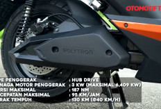 Polytron Fox 350 Bikin Geger! Motor Listrik Rp15 Jutaan Ini Bisa Tembus 136 Km