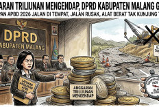 DPRD Kabupaten Malang Geram Serapan APBD 2026 unutk Infrastruktur Mandek, padahal Banyak Jalan Rusak