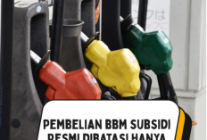 Pembelian BBM Subsidi Dibatasi 50 Liter per Hari per Mobil Pribadi, Berlaku mulai 1 April 2026!