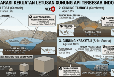 Gunung Api Paling Dahsyat di Indonesia Ternyata Bukan Krakatau, Ini Jawabannya