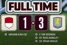 Indonesia All Stars vs Aston Villa: Arkan Kaka Cetak Gol, Tim Premier League Menang 3-1 di GBK