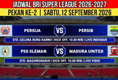 Jadwal BRI Super League 2026 Pekan Kedua: Persija vs Persib Jadi Laga Paling Dinanti