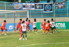 Persikoba Awali Laga Babak 16 Besar dengan Menang 2-1 atas Triple's Kediri 