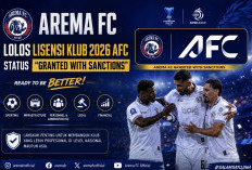 Arema FC Lolos Lisensi Klub 2026 AFC, Singo Edan Siap Sambut Musim Baru Lebih Profesional
