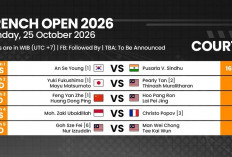 French Open 2026 Jadi Panggung Pembuktian Ubed, Satu Kemenangan Lagi untuk Rebut Gelar