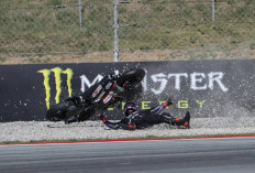 MotoGP Catalunya Penuh Sial bagi Jorge Martin: 6 Kali Jatuh dalam Seminggu, Berakhir Tragis di RS Dexeus   