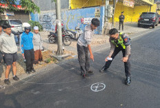 Honda City Tabrak 4 Motor di Junrejo Batu, Lima Orang Luka-Luka