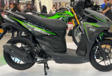 Kawasaki Brusky 125 Resmi Meluncur, Skutik Bergaya Sporty dengan Harga Rp26,5 Juta