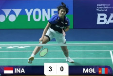 Badminton Asian Games 2026: Indonesia Tak Kehilangan Gim, Mongolia Dihantam 3-0