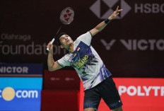 5 Korban Smash Jonathan Christie, Ada yang Sampai Ngepel Lapangan!