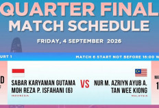 BWF Li-Ning China Masters 2026: Sabar/Reza Jadi Harapan Terakhir, Bersiap Hadapi Wakil Malaysia
