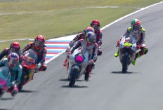 Start Posisi 8 Veda Ega Finish 5 Moto3 Ceko, Hakim Danish Rebut Podium Pertama