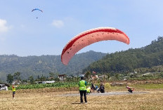 Trend Baru Paralayang, Marak Layanan Terbang Banner Ucapan Hingga Pemberdayaan Pilot Pemula