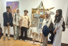 Lewat Tas Ecoprint, Seniman di Kota Batu Kritik Budaya Konsumtif 
