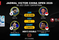 Jadwal Final China Open 2026: Fajar Alfian/Muhammad Shohibul Fikri Tantang Kang Min Hyuk/Seo Seung Jae