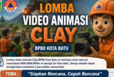 BPBD Kota Batu Gelar Lomba Video Animasi Clay, Ajak Pelajar Kampanyekan Mitigasi Bencana
