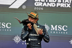 F1 GP Amerika Serikat 2026: Antonelli Menang ke-9, Gelar Juara Dunia Makin Dekat