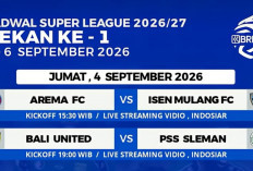 Jadwal BRI Super League 2026-2027 Pekan Pertama, 18 Tim Langsung Berlaga dalam 3 Hari