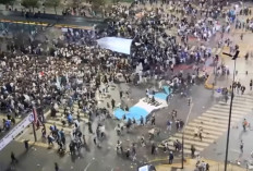 Kalah di Final Piala Dunia 2026, Suporter Argentina Mengamuk di Obelisco Buenos Aires