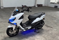 Modifikasi Polytron Fox-R: Stang TMAX, Shock Xmax, dan Fitur Tambahan Bikin Tampilan Makin Gahar
