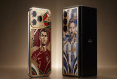 HP Emas 24 Karat Lionel Messi dan Cristiano Ronaldo Resmi Diluncurkan, Diproduksi Cuma 19 Unit