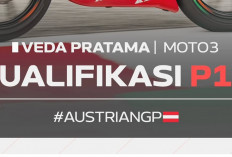 Hasil Kualifikasi Moto3 GP Austria 2026: Brian Uriarte Pole, Veda Ega Pratama Start P19