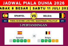 Prediksi Spanyol vs Belgia: Statistik Berpihak ke La Roja, tapi Satu Faktor Ini Bisa Gagalkan Tiket Semifinal