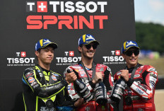 Pecco Bagnaia Juara Sprint Race di MotoGP Ceko 2026, Strategi Ban Jadi Kunci
