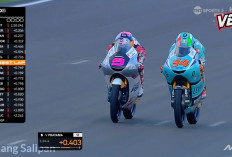 Feda Ega Pratama Dijuluki Rain Master usai Finis Keempat Moto3 Prancis 2026 di Trek Basah