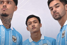 Tinggalkan Warna Gelap, Jersey Ketiga Timnas Indonesia Kini Hadir dengan Biru Cerah