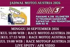 Jadwal Race Moto3 Austria 2026, Veda Ega Pratama Siap Hadapi Balapan Seri ke-15
