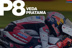 Hasil FP2 Veda Ega Pratama di Motegi: P8 dengan Waktu 1:55,597