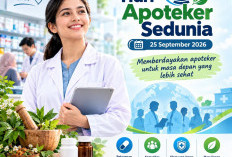 Hari Apoteker Sedunia 2026: Tema dan Sejarah, Ada 154 Ribu Apoteker Aktif di Indonesia