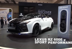 Lexus RZ 600e F Sport Performance di GIIAS 2026, Mobil Listrik Rp3,5 Miliar yang Cuma Ada Satu