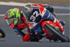 Ramadhipa Bangkit dari Posisi 18, Finis ke-12 di Moto3 Junior World Championship 2026 Prancis