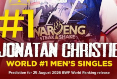 Ranking BWF Berubah, Jonatan Christie Punya Peluang Jadi Nomor 1 Dunia Usai Kejuaraan Dunia