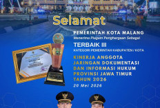 Pemkot Malang Raih Predikat AA dan Terbaik III Kinerja JDIH Jawa Timur