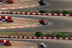 Veda Ega Pratama Adu Overtake dengan Marc Marquez Saat Latihan di Aragon