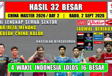 Li-Ning China Masters 2026: Sabar/Reza Menang, Jonathan Christie Melaju