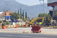  Progres Preservasi Simpang Patih Kota Batu Capai 60%, Jalan Hasanuddin Dibuka Akhir Oktober