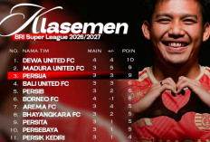 Klasemen BRI Super League 2026 Memanas, Dewa United Teratas dan Persija Mengintai